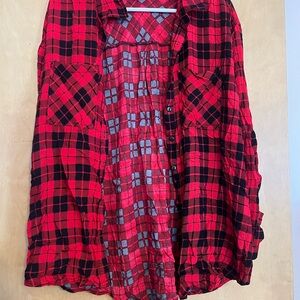 Passport Red and Black Plaid Shirt